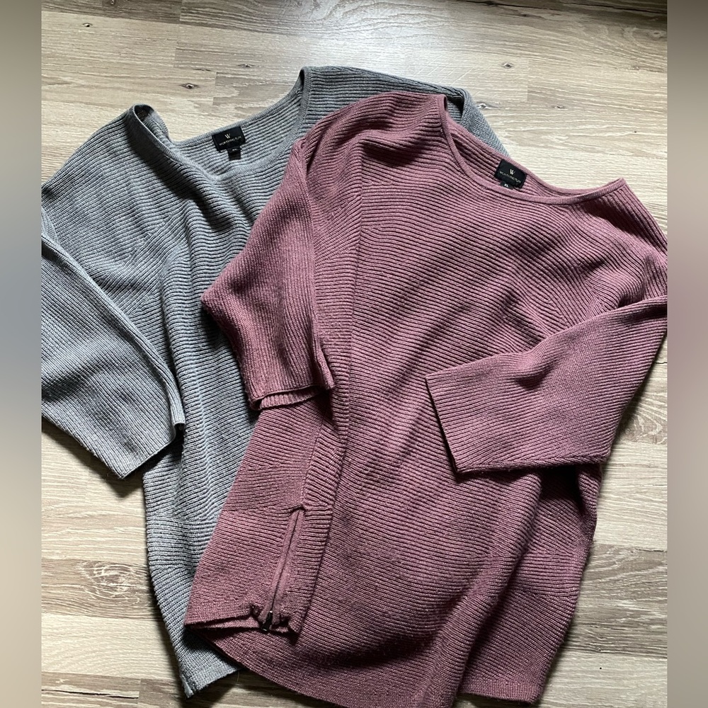 Very cute, but too warm for me. 2 for 1 Worthington sweater bundle - size XL